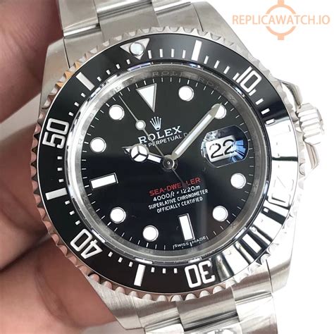 black rolex sea dweller replica|rolex sea dweller new price.